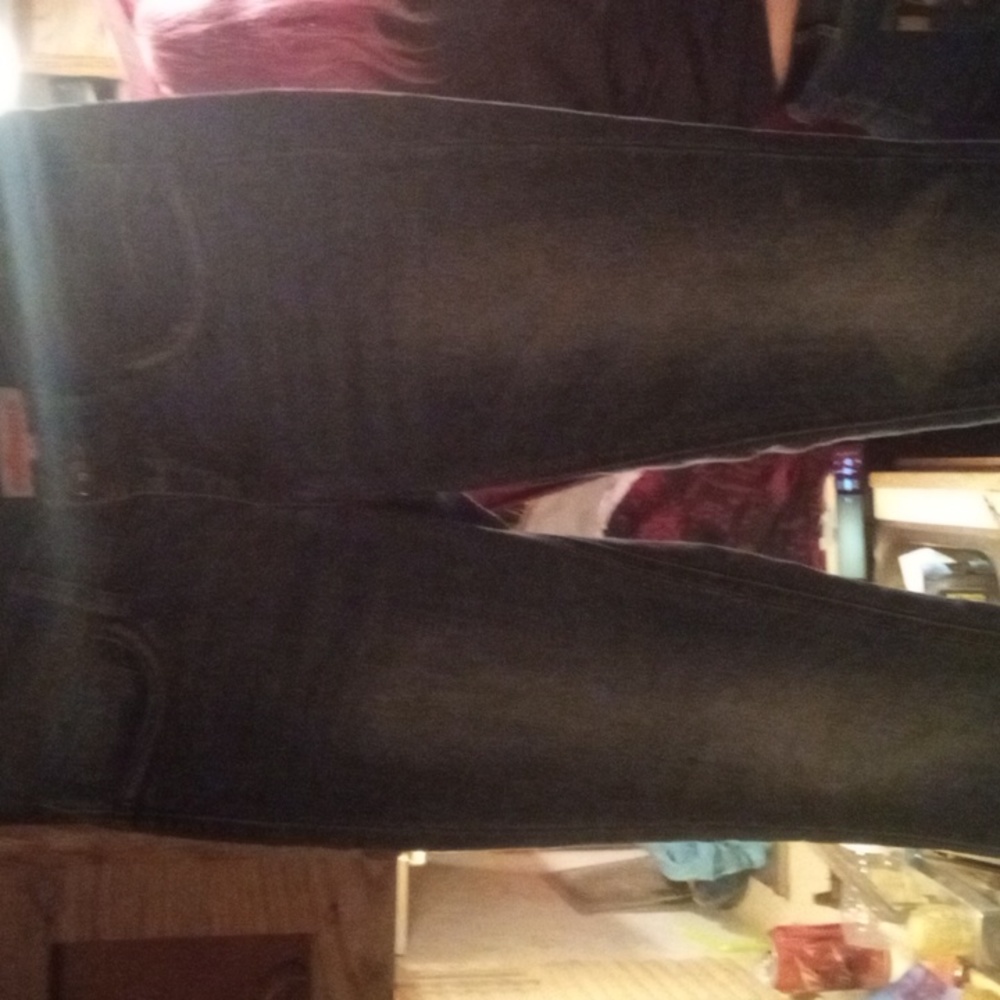 Capris blue jean